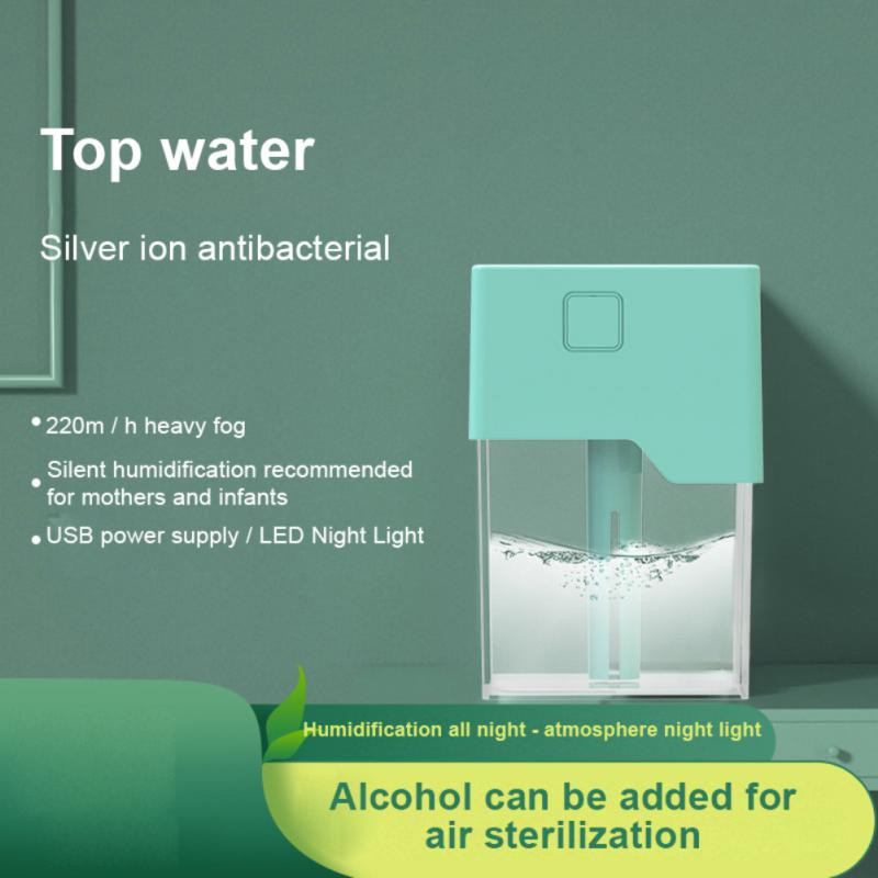 Mini oro drėkintuvas Aromaterapinis difuzorius USB didelės talpos Humificador purkštuvas Nešiojamas automobilio dezinfekavimas Stalinis biuras Home