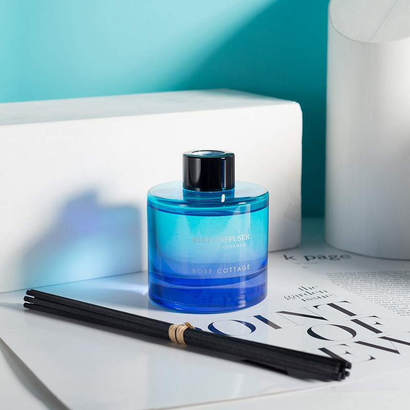 100ml Hálószoba Illat Parfüm Dekoráció Tartós Illat Otthon Aromaterápia Fehér tea/ Ocean Reed diffúzor szett