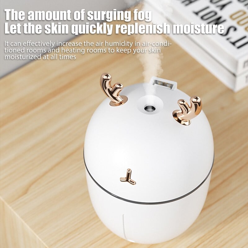 Párásító Háztartási Hálószoba Kis Mini Levegő Aromaterápiás Tisztító Permetező Vízpótló Műszer USB Légkondicionáló