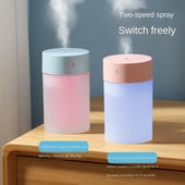 260 ml légpárásító ultrahangos mini aromaterápiás diffúzor hordozható permetező USB illóolaj porlasztó LED lámpa otthoni autóhoz
