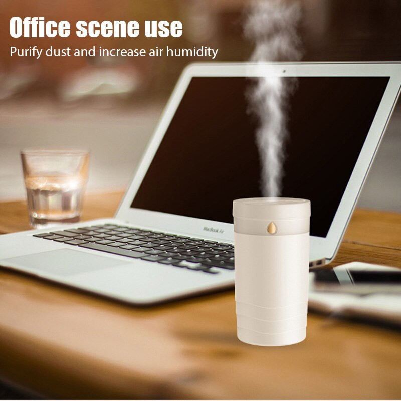 Oro drėkintuvo eterinių aliejų aromatinio difuzoriaus antgalis su spalvota LED šviesa Ultragarsiniai drėkintuvai Aromaterapijos difuzoriaus lempa