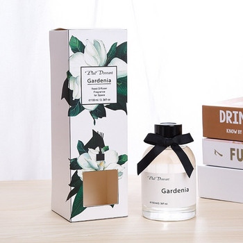 100/150ml Gardenia Aromatherapy Oil Diffuser Σετ Αξεσουάρ Οικιακής Αρωματικής Διακόσμησης Σπίτι Σετ δώρου Reed Diffuser από γυάλινο μπουκάλι