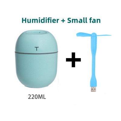 Légpárásító Ultrahangos Mini Aroma Diffúzor 220ml Hordozható Permetező USB Smart Porlasztó LED Light Otthoni Autó párásító Otthoni Dekoráció