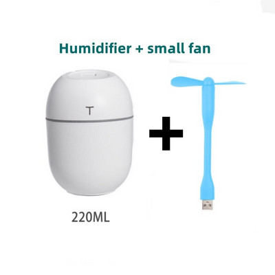 Légpárásító Ultrahangos Mini Aroma Diffúzor 220ml Hordozható Permetező USB Smart Porlasztó LED Light Otthoni Autó párásító Otthoni Dekoráció
