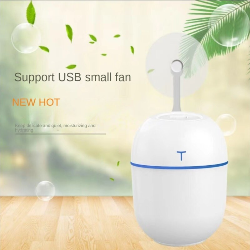 Légpárásító Ultrahangos Mini Aroma Diffúzor 220ml Hordozható Permetező USB Smart Porlasztó LED Light Otthoni Autó párásító Otthoni Dekoráció