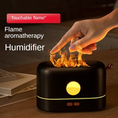 200 ml illóolaj aroma diffúzor Ultrahangos levegő USB párásító irodai légtisztító hálószoba nyugtató alvás otthoni dekorációk