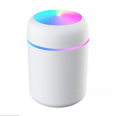 Nešiojamas 300 ml oro drėkintuvas USB ultragarsinis Dazzle Cup aromato difuzorius Cool Mist Maker oro drėkintuvas su romantiška šviesa