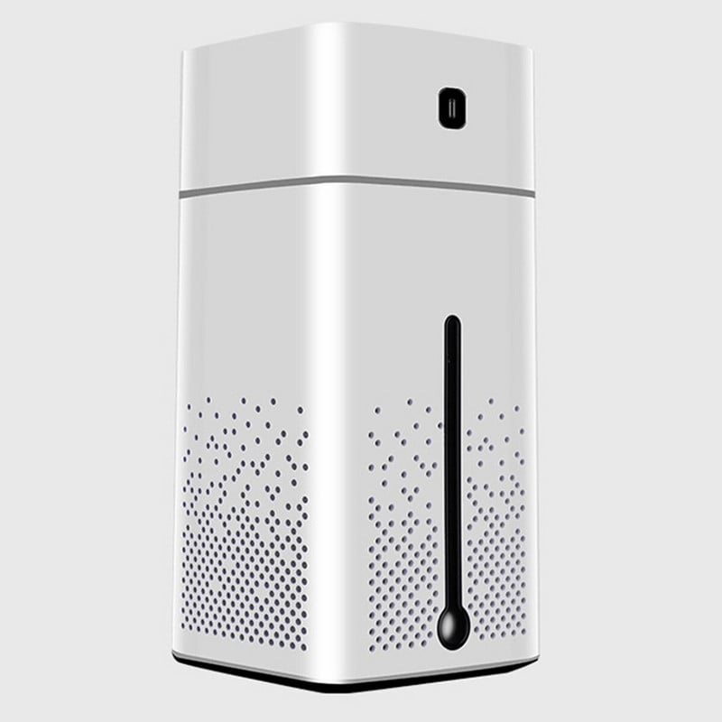 1000ML 7 spalvų LED aromato difuzorius oro valytuvas Aromaterapinis drėkintuvas - baltas1000ML 7 spalvų LED aromato difuzorius1000ML1000ML