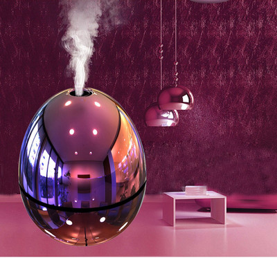 Φορητό Mini Home USB Humidifier Purifier Atomizer Pair Purifier Diffuser Gold Aromatherapy Essential Oil Diffuser for Home