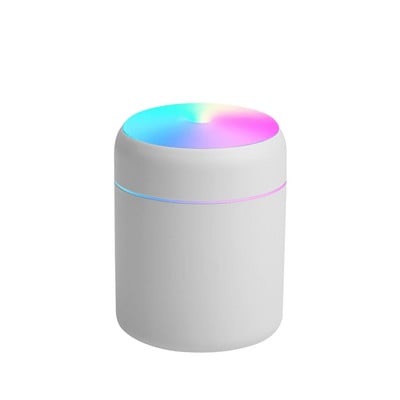 Naujas 300 ml oro drėkintuvas USB ultragarsinis aromatinis eterinių aliejų difuzorius Romantic Soft Light drėkintuvas MiniCool Mist Maker valytuvas