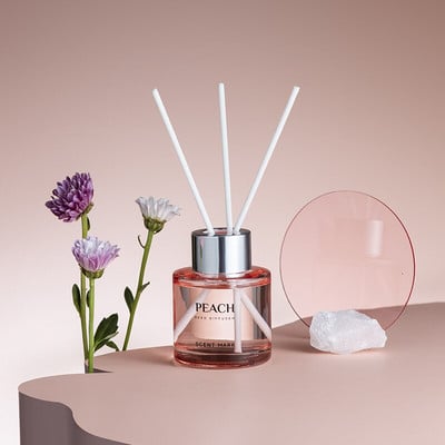 50ml Χονδρική Reed Diffuser Rose Story, Peach Oolong, Fresh Jasmine, Lavender, Sakura Blossom Drop Shipping