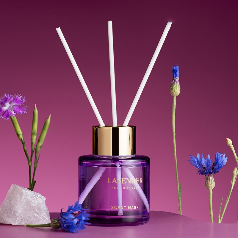 50ml Χονδρική Reed Diffuser Rose Story, Peach Oolong, Fresh Jasmine, Lavender, Sakura Blossom Drop Shipping