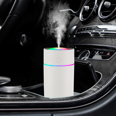 USB Air Humidifier Colorful Cup Mini Aroma Water Diffuser Φως LED Υπερήχων Cool Mist Maker Fogger Car Aroma Humidificador