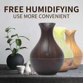 130ml Aroma Essential Oil Diffuser USB LED Aroma Diffuser Aromatherapy Humidifier Air Purifier Mist Maker Humidifier for Home