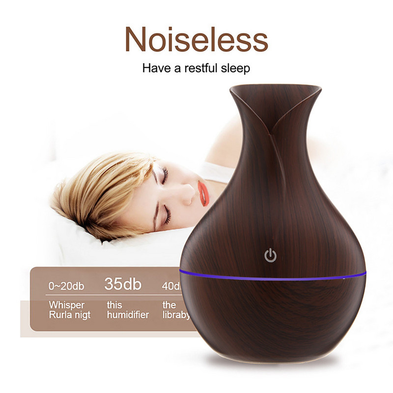 130 ml USB légpárásító befúvó mechanikus háztartási egy fúvókás hideg aroma diffúzor színes fény ultrahangos párásító