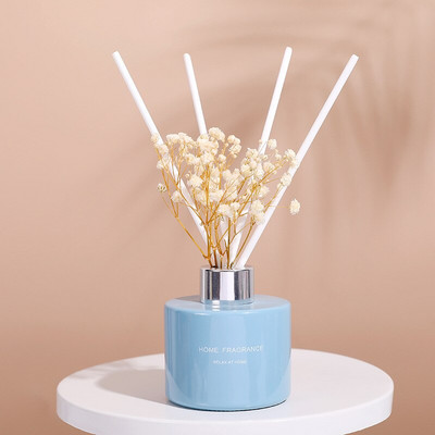 120ml Σπίτι άρωμα English Pear Fressia, Encounter, Lavender, Miss Coco and Ocean Essential Oil Dried Flower Babysbreath