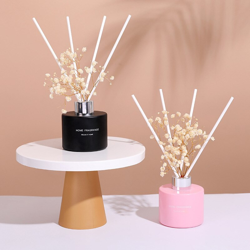 120ml Σπίτι άρωμα English Pear Fressia, Encounter, Lavender, Miss Coco and Ocean Essential Oil Dried Flower Babysbreath