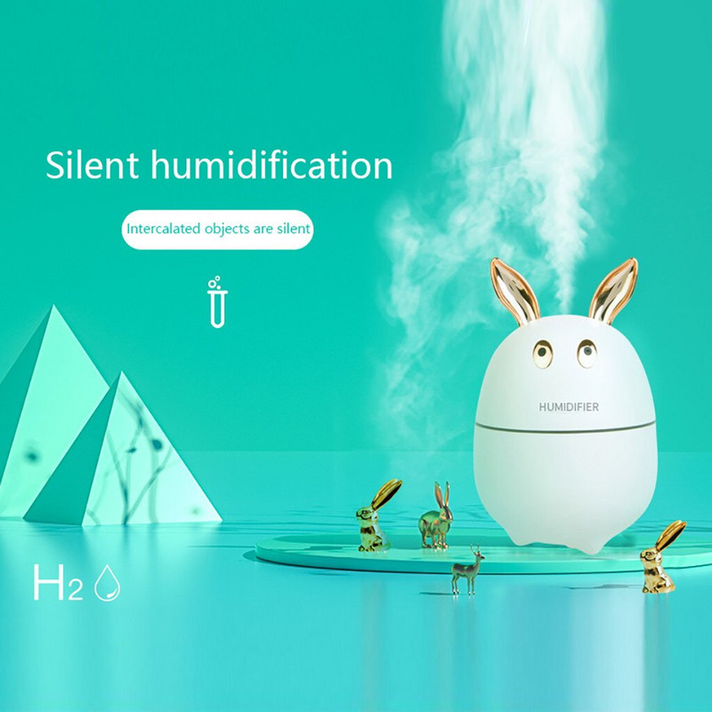 Οικιακός Ultrasonic Mini Air Humidifier Usb Aroma Essential Oil Diffuser Home Car Fogger Mist Maker Dry Skin Care Dropshipping