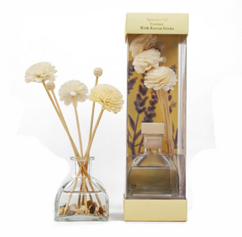 Aroma Reed Rattan Essential Oil Diffuser Комплект с бутилка Office Home Fragrance Exquisite Relieve Stress Lightweight Dry Flower