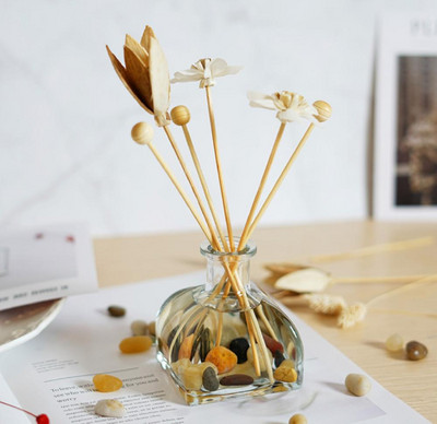 Aroma Reed Rattan Essential Oil Diffuser Set with Bottle Office Home άρωμα Exquisite Relieve Stress Ελαφρύ ξηρό λουλούδι