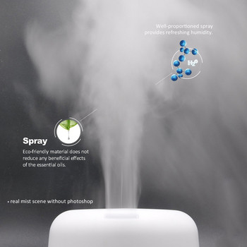 220ml Υγραντήρας αέρα Reed Diffuser Ultrasonic Aromatherapy Essential Oil Sprayer Mist Maker Fogger Aroma Difuser Car Home
