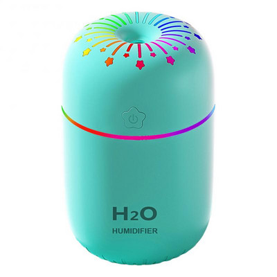 Νέος USB Colorful Cup Humidifier Home Desktop Colorful Lamp Humidifier Car Aromatherapy Μικρός φορητός υγραντήρας