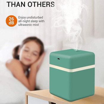 Electric Aroma Diffuser Air Humidifier 600ml Mute Ultrasonic Cool Mist Maker Σετ οικιακής λάμπας Led Essential Oil Diffuser