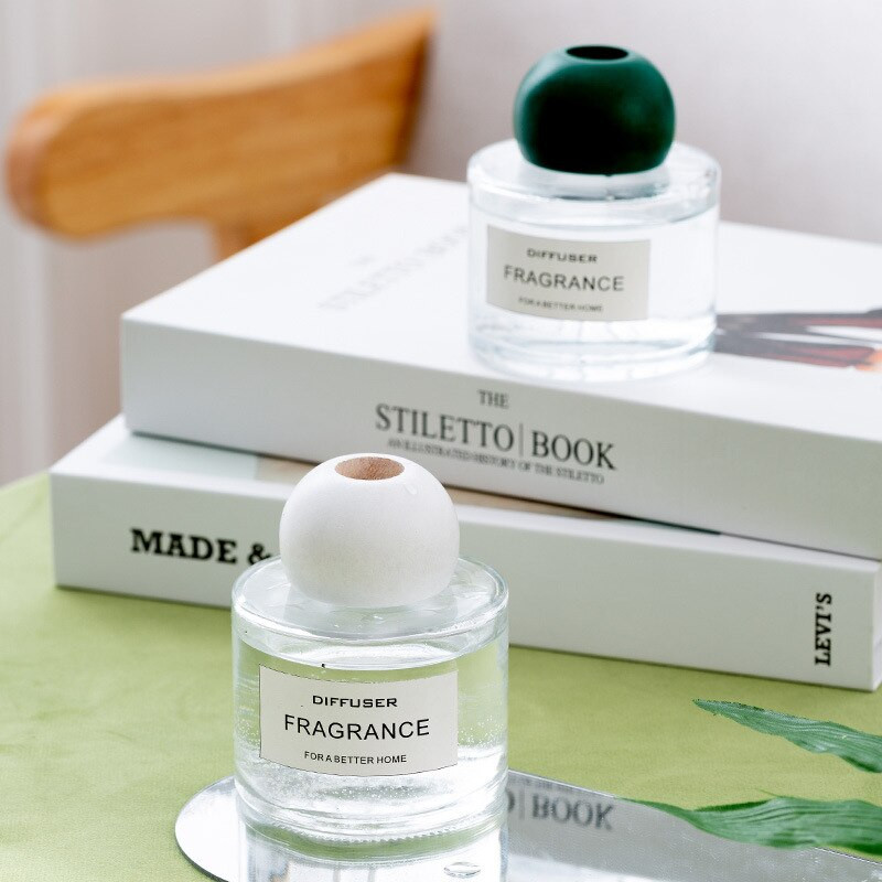 120ml Reed Diffuser 6 Scents Gardenia, Ay Tsao, Ocean, Lime Basil Citrus, English Pear Freesia, White Peach Oolong Διακόσμηση σπιτιού