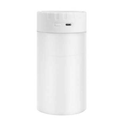 1 db 400 ml-es légpárásító ultrahangos nagy kapacitású hordozható permetező USB illóolaj porlasztó diffúzor tisztító LED lámpa Home