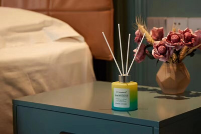 120ml Στρογγυλό μπουκάλι Aroma Diffuser Set Indoor Air Fresher Bathroom Reed Essential Oil Diffuser Home Decor Οικιακά αξεσουάρ