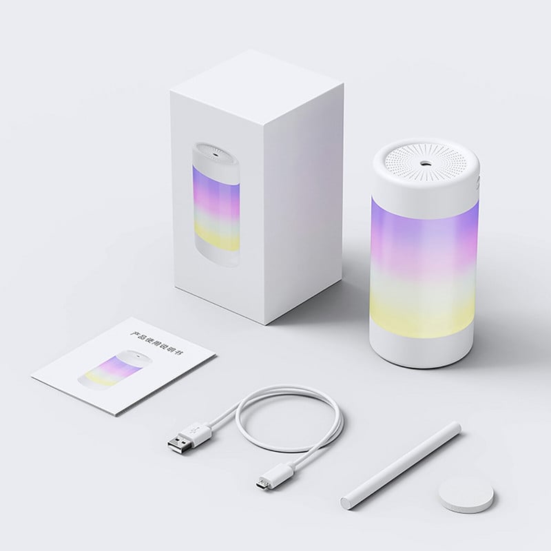 Υπερηχητικός υγραντήρας αέρα Άρωμα αιθέριου ελαίου για οικιακό αυτοκίνητο Usb Fogger Mist Maker με Led Night Lamp Dropshipping