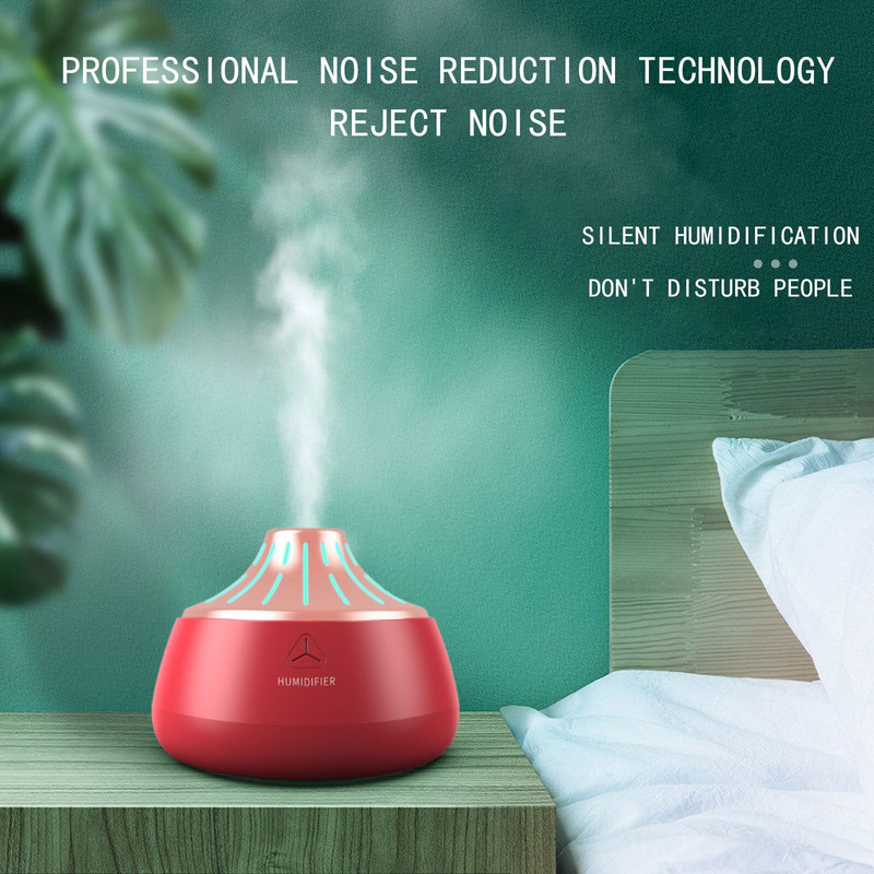 Υγραντήρας αέρα Usb Portbale Aroma Diffuser 200mah Usb Επαναφορτιζόμενο Umidificador Αιθέριο Έλαιο Σετ Υγραντήρα Χονδρικής