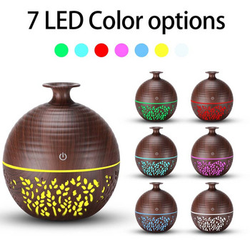 Electric Humidifier Usb Led Ultrasonic Aroma Aromatherapy Humidifier Essential Oil Diffuser Aroma Therapy Purifier για το σπίτι