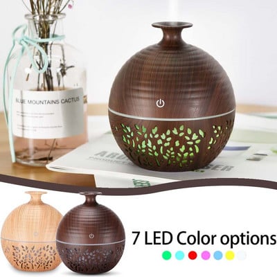 Electric Humidifier Usb Led Ultrasonic Aroma Aromatherapy Humidifier Essential Oil Diffuser Aroma Therapy Purifier για το σπίτι