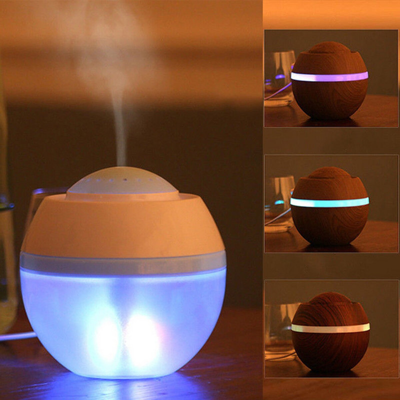 Air Aroma Eterinių aliejų difuzorius LED Ultragarsinis Aromaterapinis Drėkintuvas Oro Oras