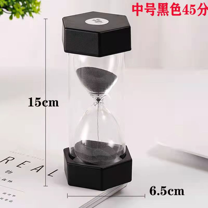 Blue Elf Quicksand 10/20/30/45/50/60 minutės smėlio laikrodžio laikmatis Kūrybiška gimtadienio dovana Spalvoti šešiakampiai smėlio laikrodžiai Chronografas