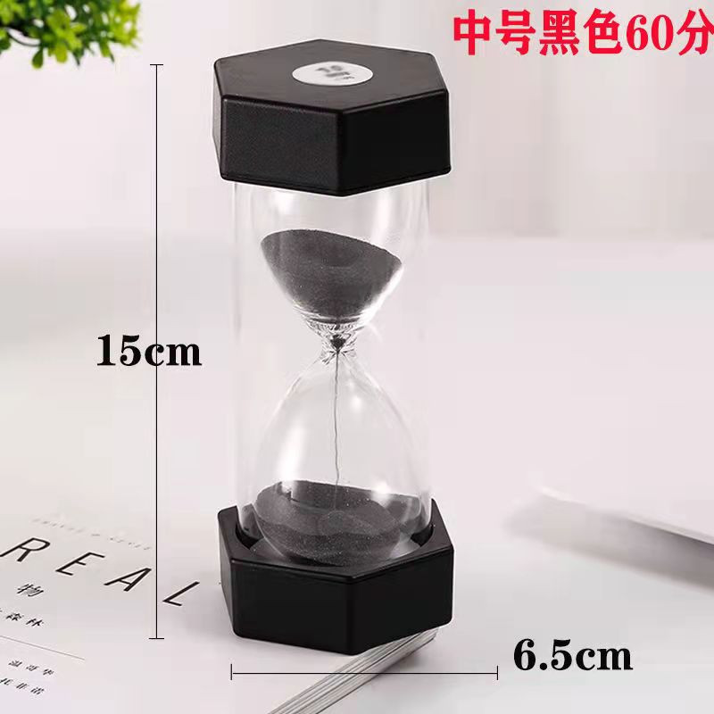 Blue Elf Quicksand 10/20/30/45/50/60 minutės smėlio laikrodžio laikmatis Kūrybiška gimtadienio dovana Spalvoti šešiakampiai smėlio laikrodžiai Chronografas