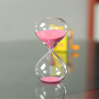 9 Színes Üveg Homokóra Homok Időzítő Divat Otthoni Dekoráció Születésnap 3/5 perces szerelem Valentin-napi ajándék Ampulheta Reloj De Arena