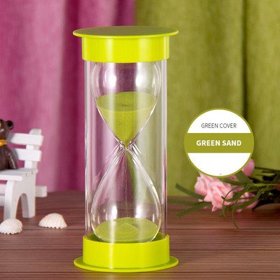 Smėlio laikrodžio rinkinys 5/10/15/20/30/45/60 Minutes Nordic Creative Home Chronografas Papuošalai Plastikiniai saugai Nenuleidžiami smėlio laikrodžiai Dovanos