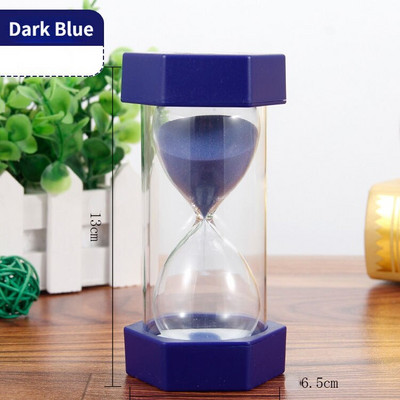 Smėlio laikrodis 30 minučių smėlio laikrodis laikrodis plastikinis smėlio stiklas 60 minučių 15 20 laikas Namų dekoravimo priedai Dovanos vaikams