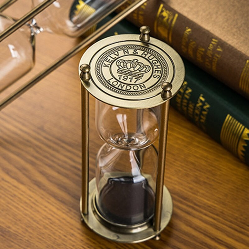 Üveg homokóra homokszivárgó palack Vintage antik stílusú ajándék dekoratív dísz otthoni irodai dolgozóasztalhoz