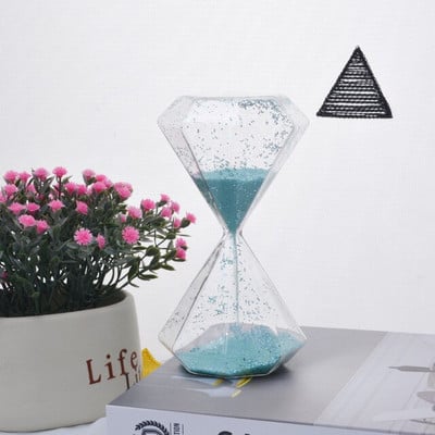 1 perc Homokóra óra Modern design Dekoráció Díszek Lány Születésnapi Ajándék Homokóra Homok Homokóra