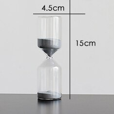 Decorare cu cronometru din clepsidra simplă nordică, sufragerie nordică creativă, decorațiuni pentru casă, clepsidra de nisip, cadouri de aniversare pentru copii