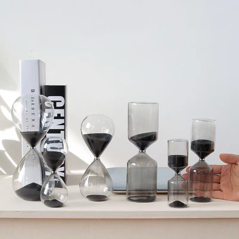 Decorare cu cronometru din clepsidra simplă nordică, sufragerie nordică creativă, decorațiuni pentru casă, clepsidra de nisip, cadouri de aniversare pentru copii