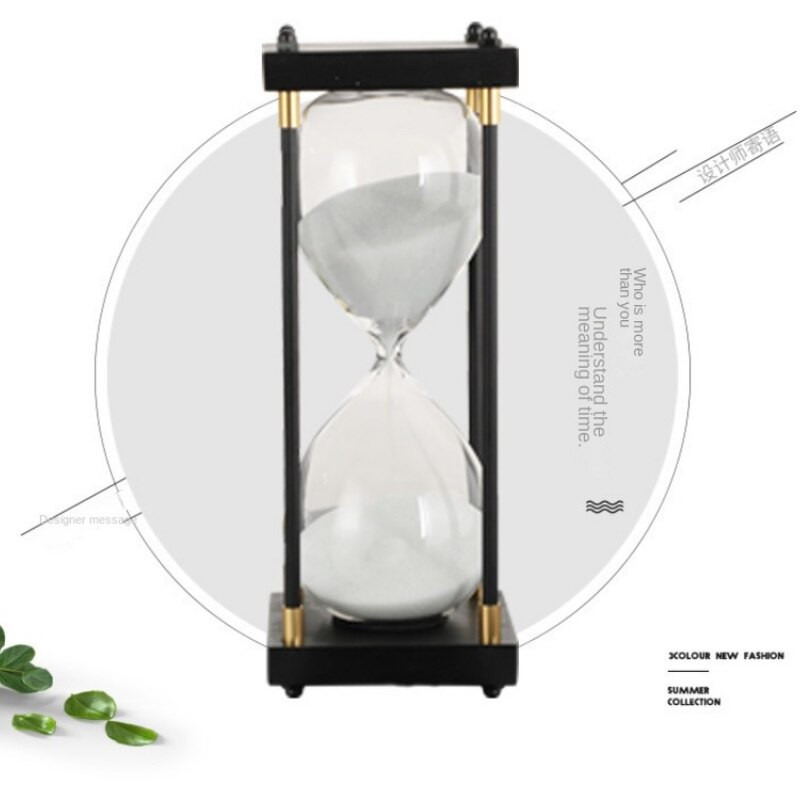 Kūrybiškas retro stiliaus smėlio laikrodis mini laikmatis Smėlio laikrodžio dekoratyvinis ornamentas gimtadienio dovana Svetainė Miegamasis Rašomojo stalo laikas Smėlio laikrodžio laikmatis