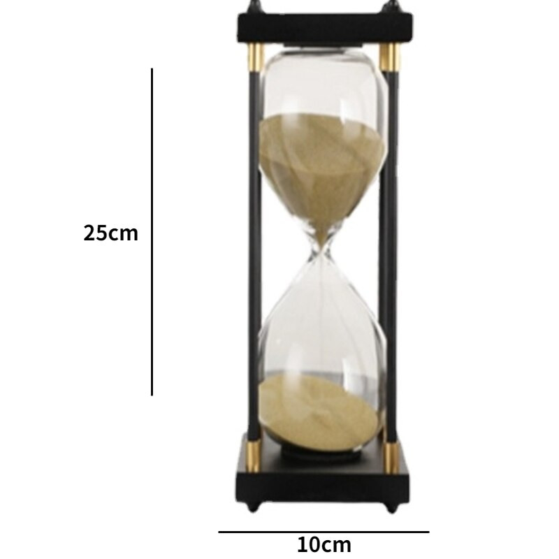 Kūrybiškas retro stiliaus smėlio laikrodis mini laikmatis Smėlio laikrodžio dekoratyvinis ornamentas gimtadienio dovana Svetainė Miegamasis Rašomojo stalo laikas Smėlio laikrodžio laikmatis
