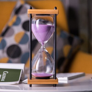 Clepsidra retro Decorație creativă pentru birou, cadou, clepsidră, timp, clepsidră, 30 de minute, ceas de nisip, ceas de nisip, decor de cameră LD420