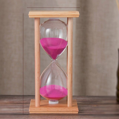 30/45/60 minučių Smėlio laikrodis Laikmatis Smėlio laikrodis Smėlio stiklas Virėjas Vaikams Dovanos Namų Biuro apdaila Amatai Ornamentas