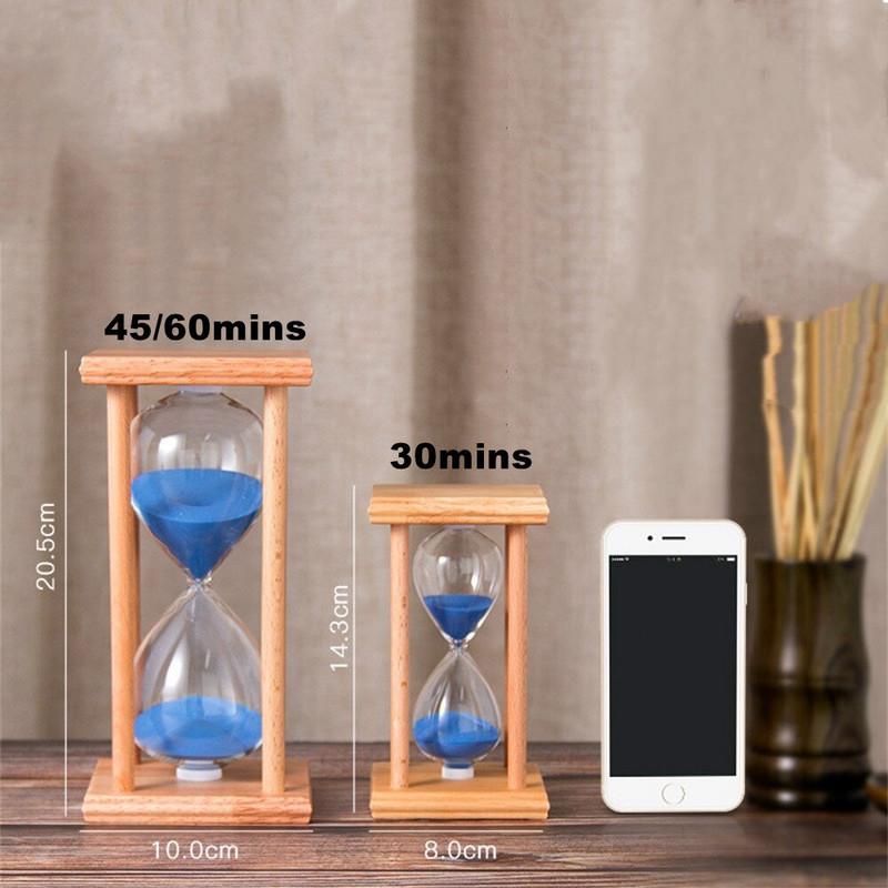 30/45/60 minučių Smėlio laikrodis Laikmatis Smėlio laikrodis Smėlio stiklas Virėjas Vaikams Dovanos Namų Biuro apdaila Amatai Ornamentas