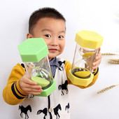 Cronometru de nisip galben clepsidra 5 15 20 30 45 60 de minute ceas de nisip ceas din plastic din sticlă de nisip cronometrare duș decor pentru copii cadouri